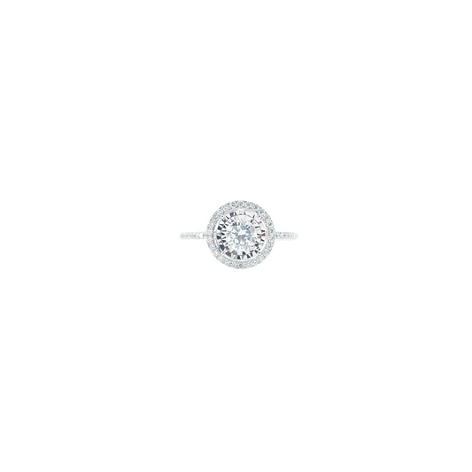 GIA 0.38CT Diamond Ring-WK4073