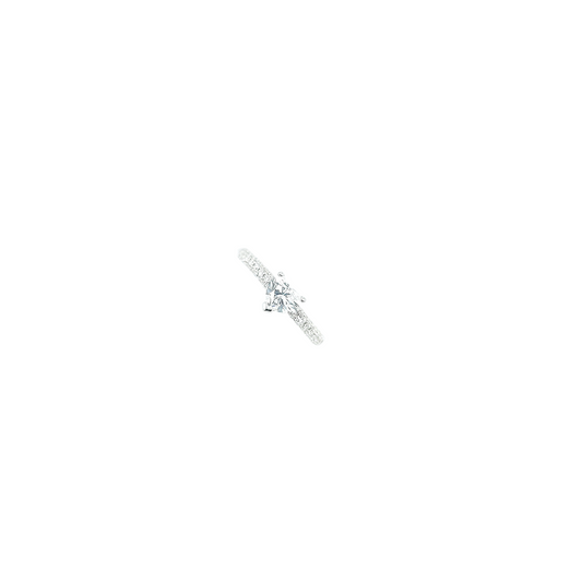 GIA 0.51CT Heart Shape Diamond Ring-ZFO00025587