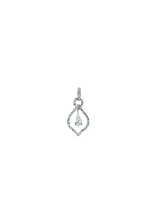 GIA 0.30CT Diamond Pendant-ZEO00014609