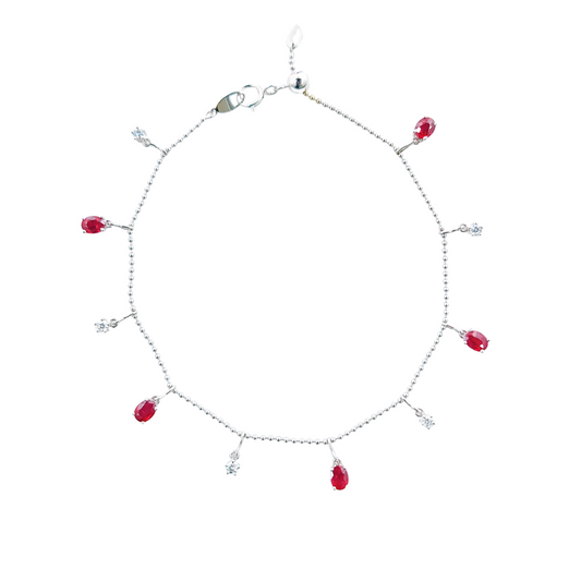 Ruby and Diamond Bracelet-WK4051