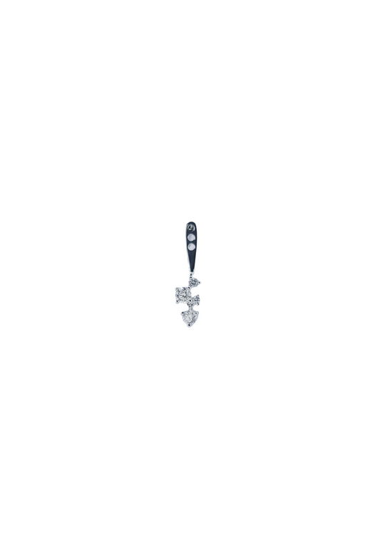 Dangle Diamond Earring Backing-WK4189@