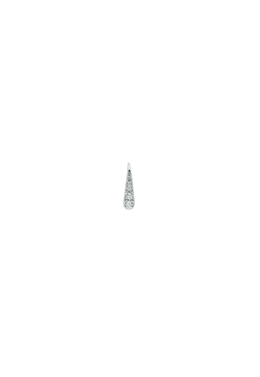 Diamond Earring (one piece)-WK4196@
