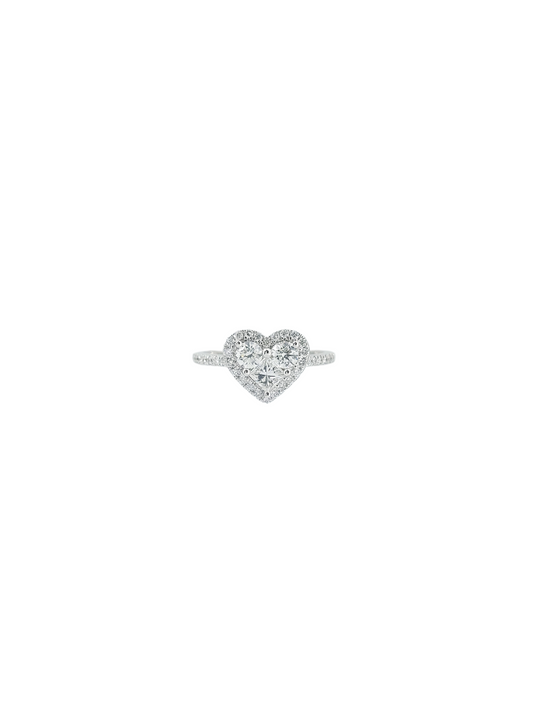 Heart Diamond Ring-WK4240